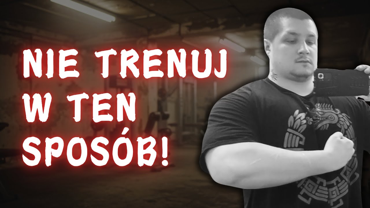 NIE TRENUJ DO UPADKU MIĘŚNIOWEGO! Błędy w treningu siłowym #treningsiłowy #sport