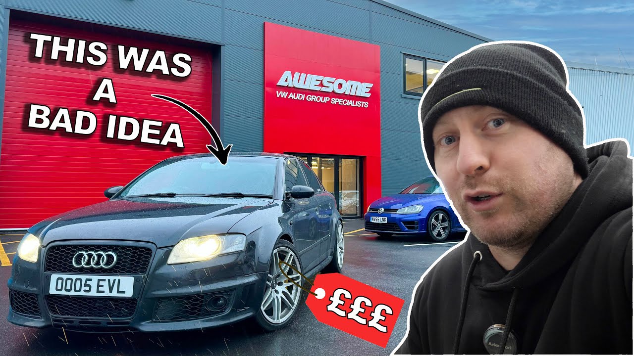 MY 172,000 MILE B7 AUDI RS4 HAS A LOT OF PROBLEMS!…
