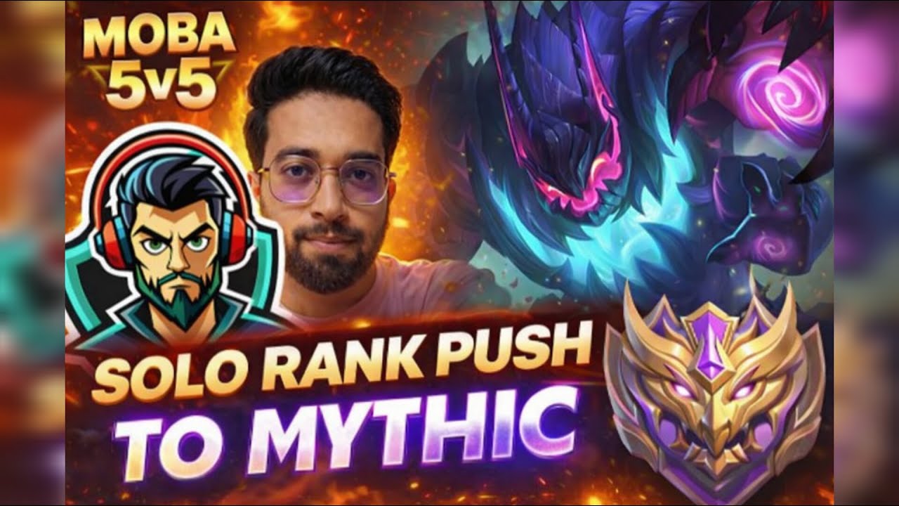 Teammate jb assa ho toh enemy ka ky jarurat 🥹😭 | Moba legend 5v5 🥹 | Rank push Day 5 #mobilelegends 