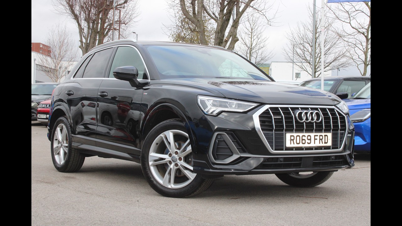 RO69 FRD Audi Q3 35 TDi Quattro S-Line 5dr Black 2019