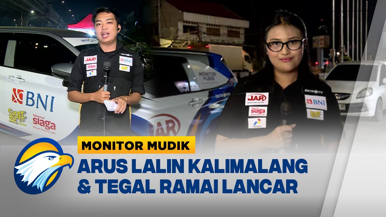 Lalu Lintas Kalimalang dan Tegal, Ramai Tapi Tetap Lancar  - [Monitor Mudik]