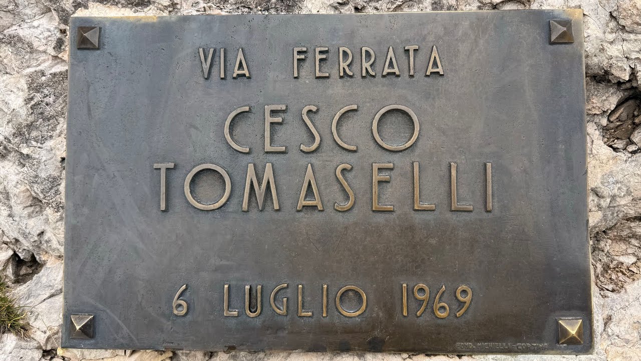 FERRATA TOMASELLI 12/07/2025 Passo Falzarego - punta Sud di FANES 2989mt