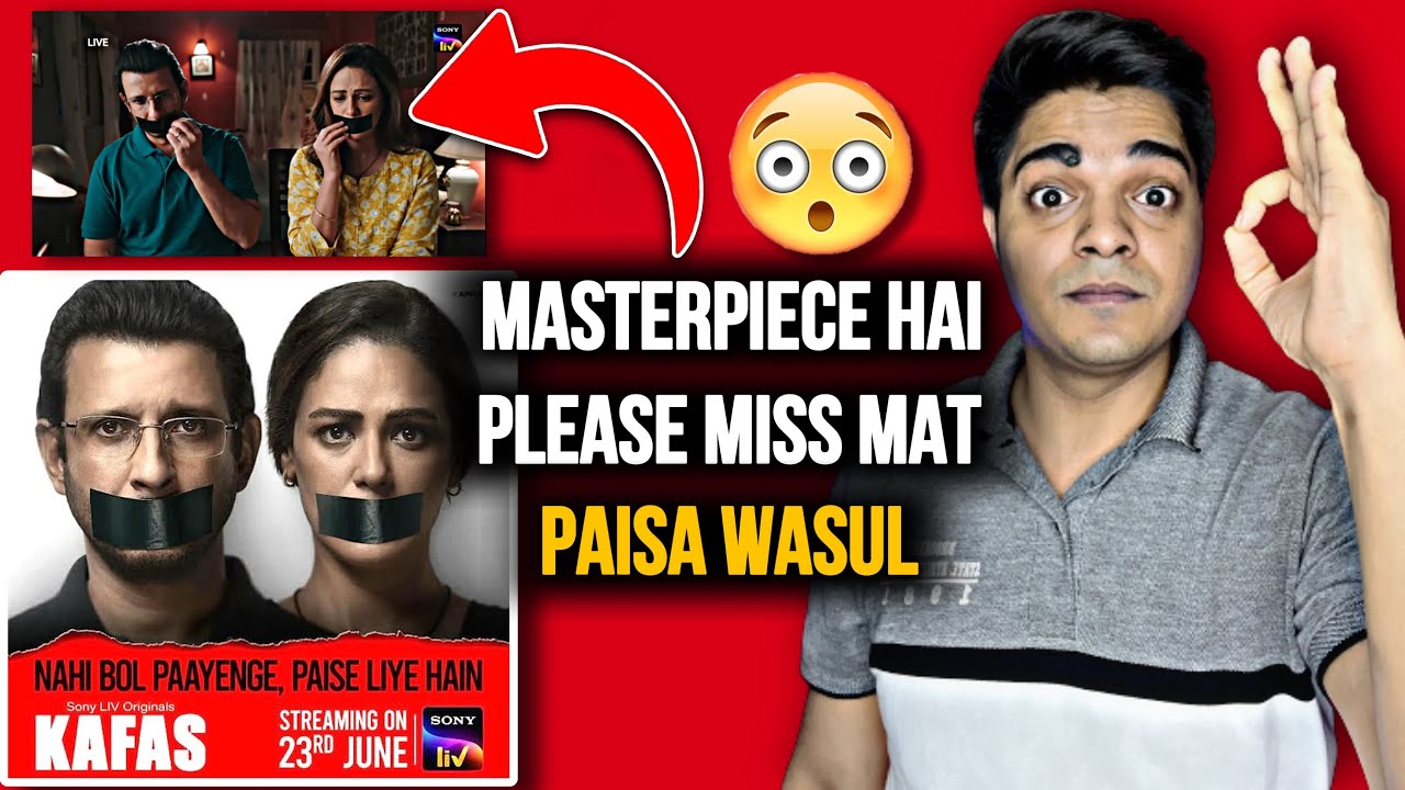 Kafas Web Series Review | Kafas Sonyliv Review | Sharman Joshi | Mona Singh | Baap Of Movies