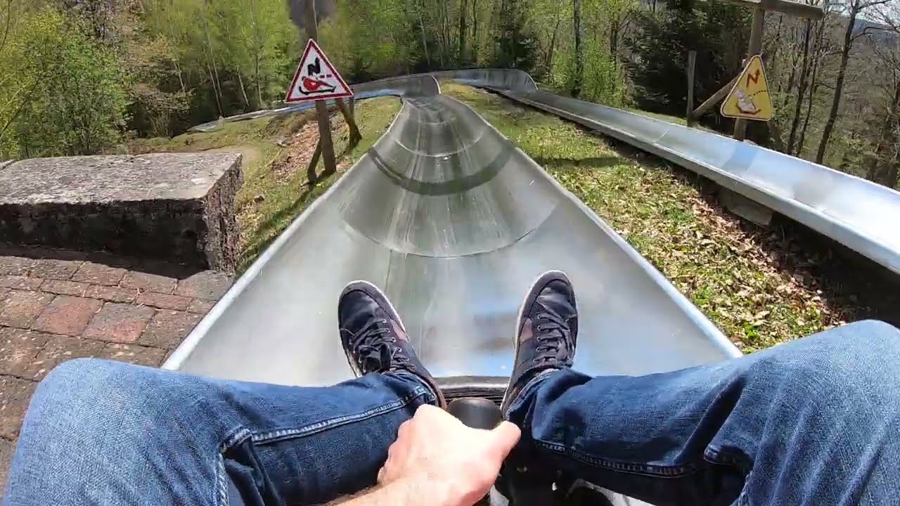 Bob-Luge (Onride/POV) Video Plopsa Coo Stavelot 2021