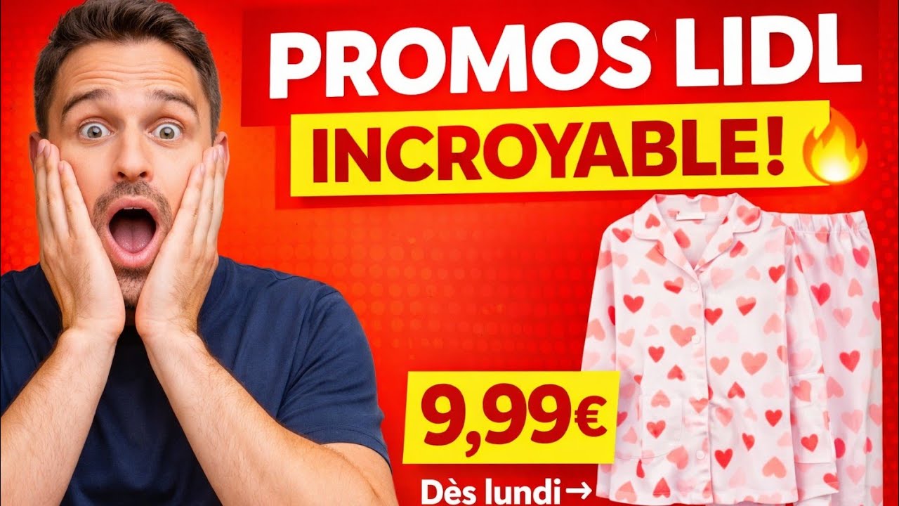 LIDL 🛒 Catalogue de la semaine du 2 au 5 Février 2026 | Bons Plans 💸 & Promotions 🔥