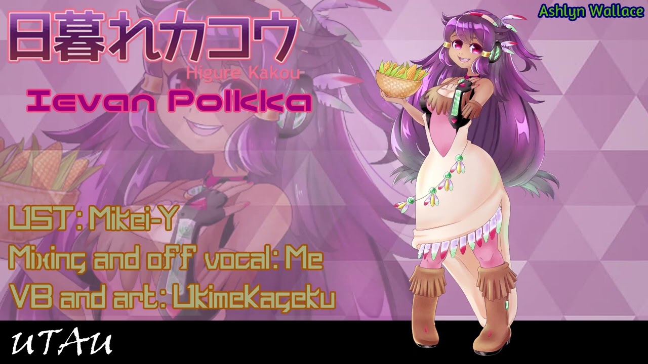【UTAUカバー】Ievan Polkka【日暮れカコウ】(V2)