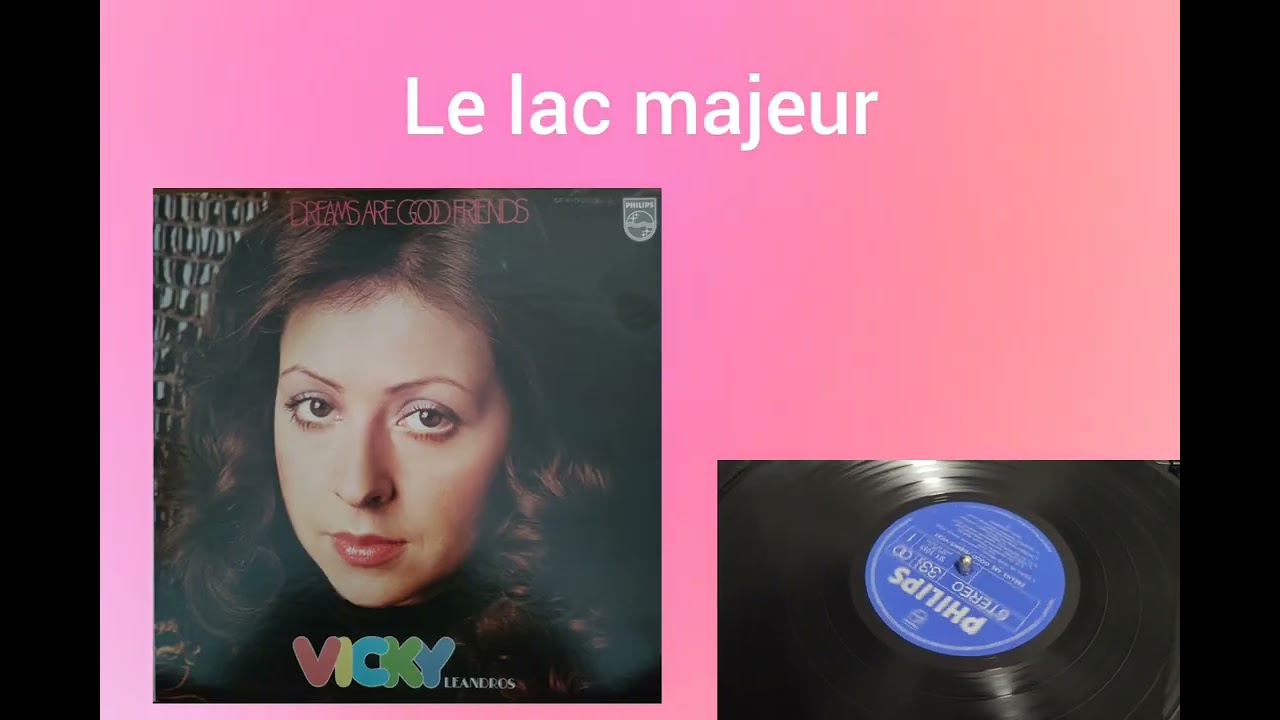 Vichy Leandros Dreams are good friends   Le lac majeur