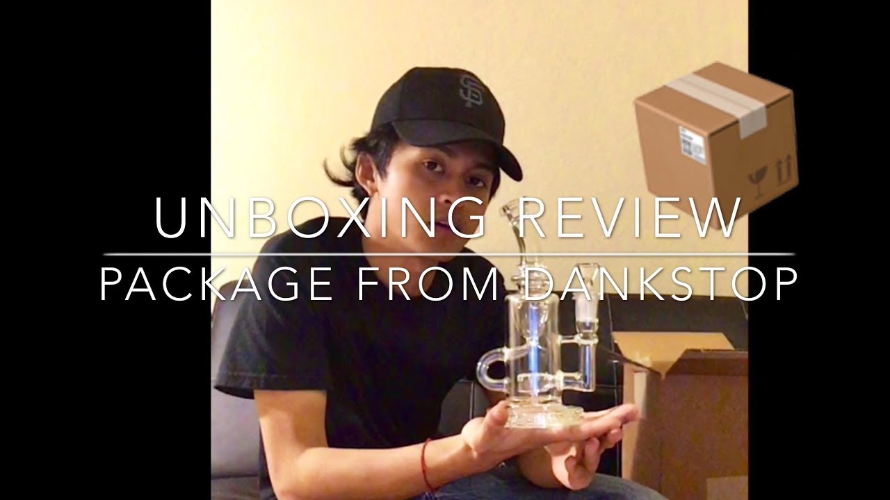 UNBOXING REVIEW FROM DANKSTOP!! (PERCOLATOR BONG)