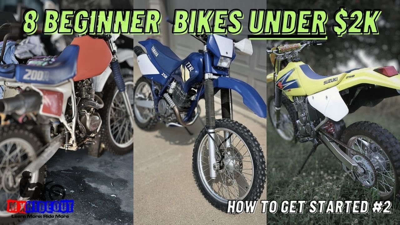 Best Used Beginner Dirt Bikes UNDER $2000 [For Adults]