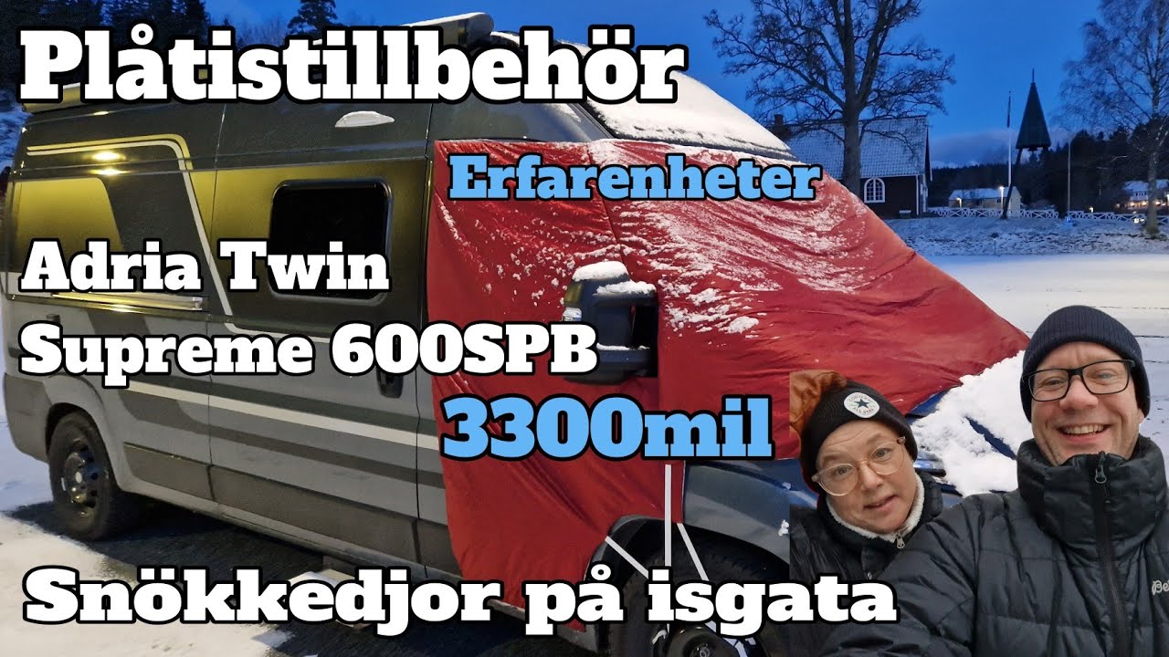 Adria Twin Supreme - Plåtistillbehör - Fricamping med isgata
