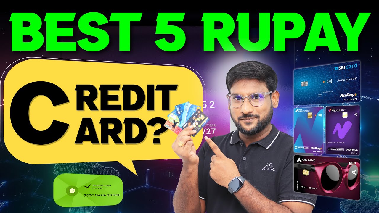 Best 5 RuPay Credit Cards in India 2026💳 |Lifetime Free, Cashback, Lounge Access & Rewards! |Kowshik