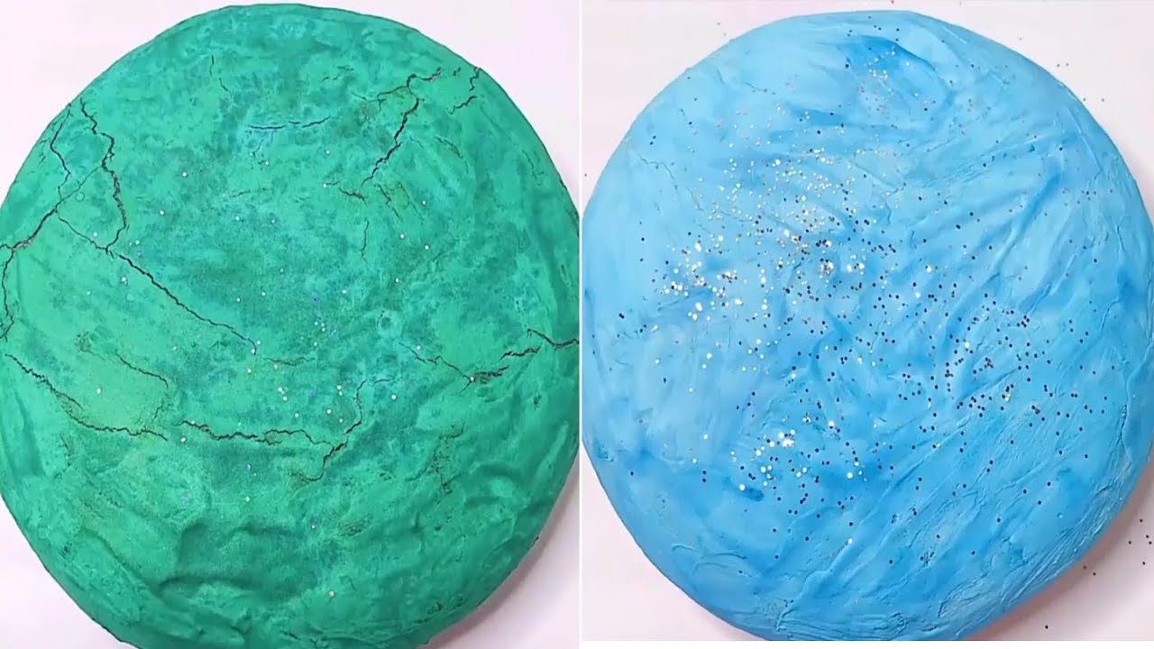 Most Satisfying ICEBERG SLIME ASMR!!! ❤️💛💚💙💜 | Satisfying video | Super Satisfying