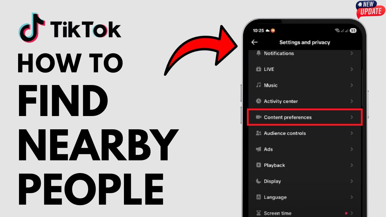 How To Find Nearby People On TikTok - Full Guide
