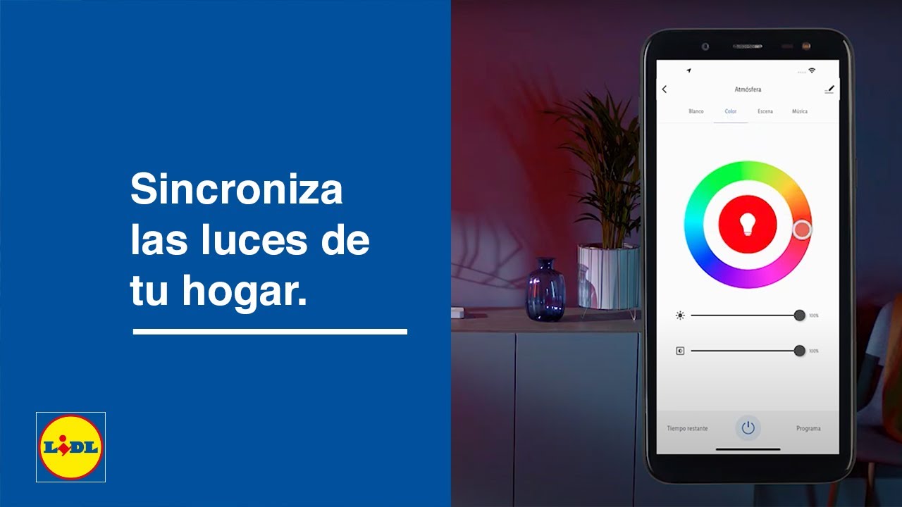 C&oacute;mo Sincronizar las Luces de tu Hogar💡 🏠  | Lidl Espa&ntilde;a