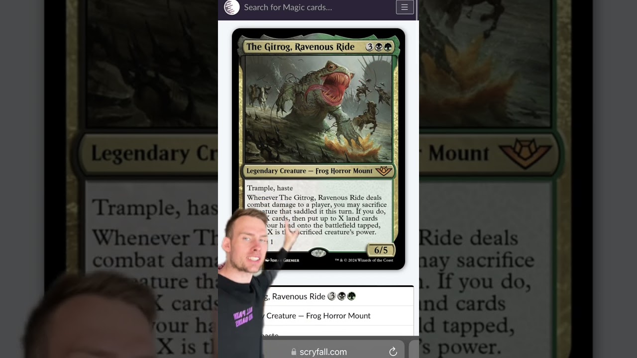A Totally Chill Response to Gitrog, Ravenous Ride