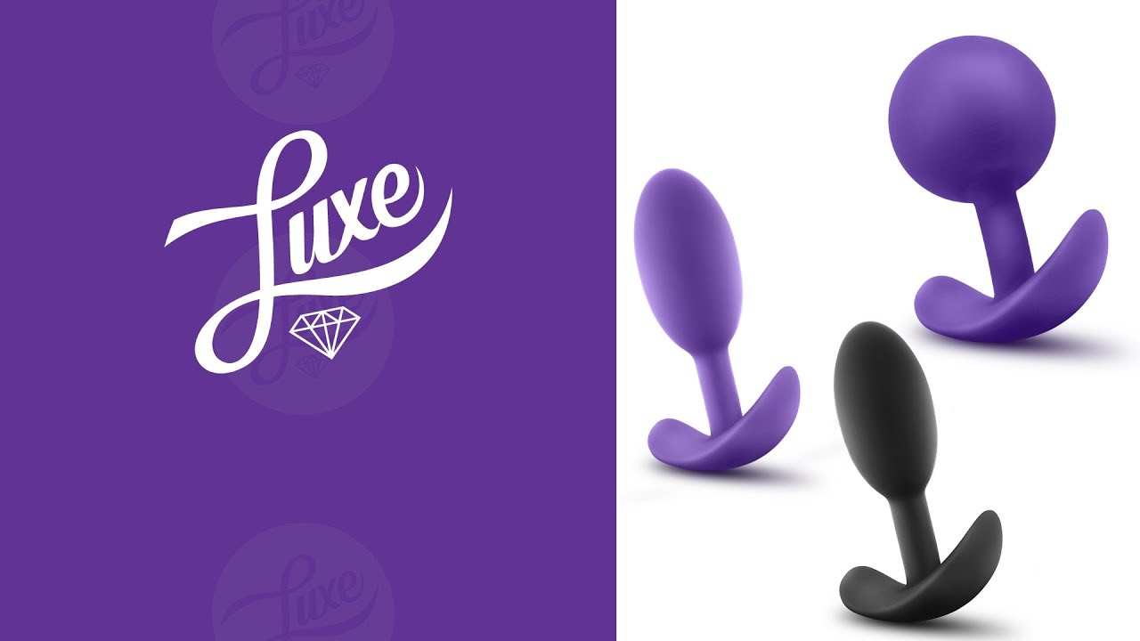 Blush Novelties - Luxe - Wearable Silicone Anal Plug Collection