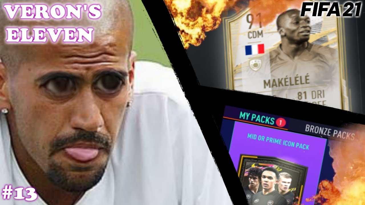 ОТКРЫВАЕМ ПАК С ИКОНАМИ + СОБИРАЕМ SBC MAKELELE!!!! | VERON'S ELEVEN #13