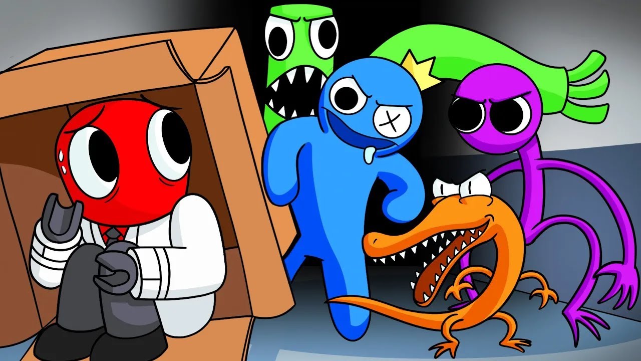 La Historia COMPLETA de RAINBOW FRIENDS!