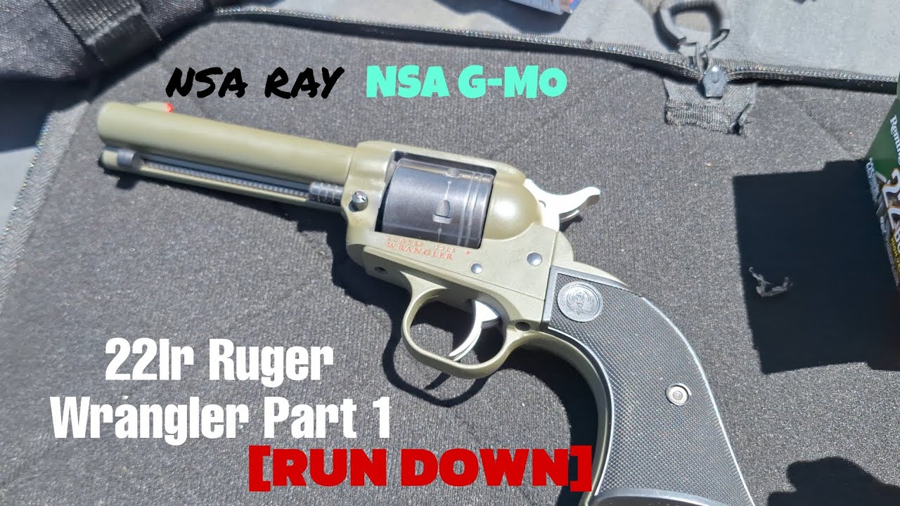 Ruger Wrangler 22LR [Run Down] @NSAGMO #review #2ndamendment #like #subscribe #video #rangeday