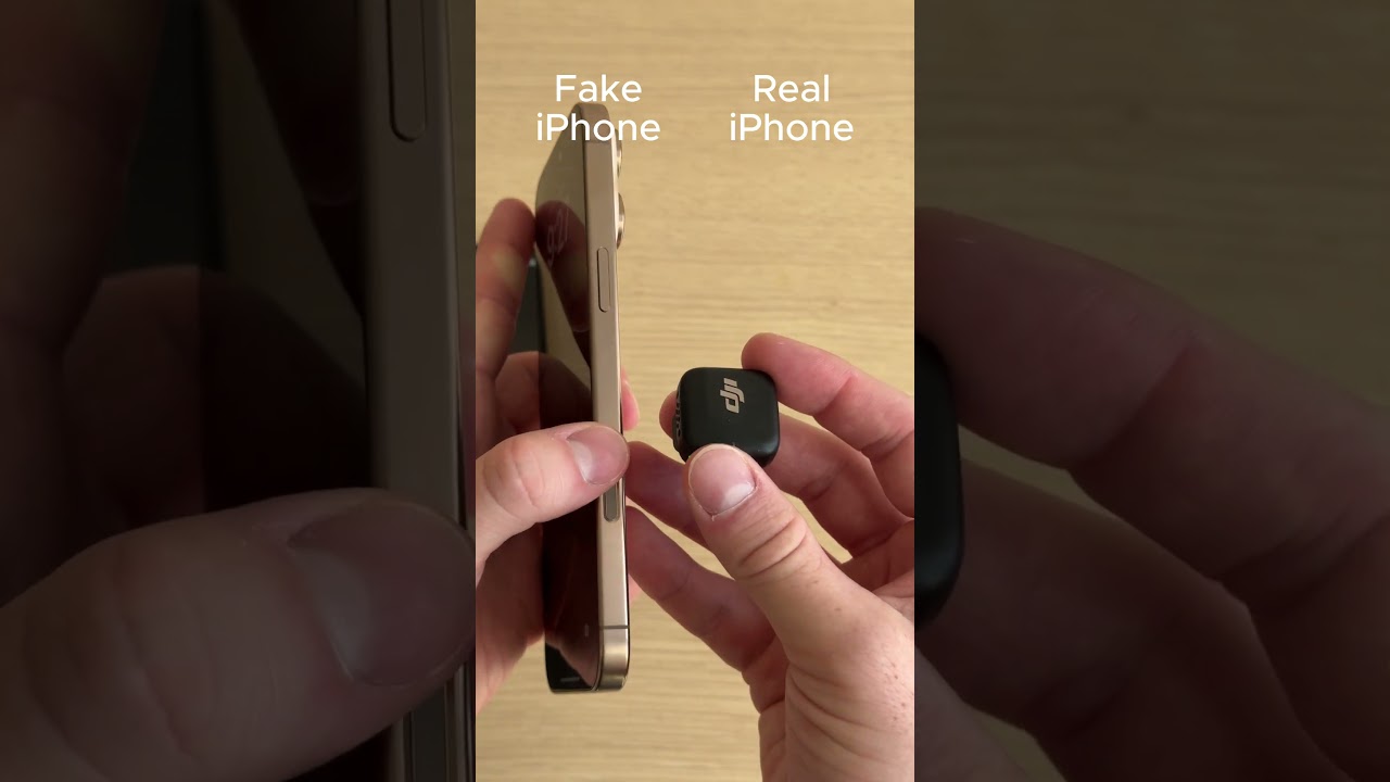 Fake iPhone vs Real iPhone MagSafe Test Can You Tell the Difference? #FakeiPhone #MagSafe #TechTest