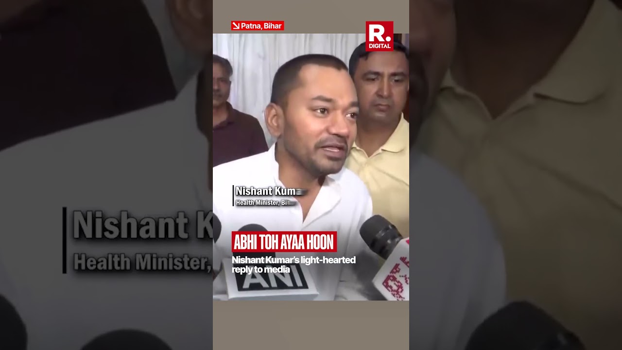 'Abhi toh ayaa hoon' Nishant Kumar&rsquo;s Light-Hearted Reply to Media Goes Viral