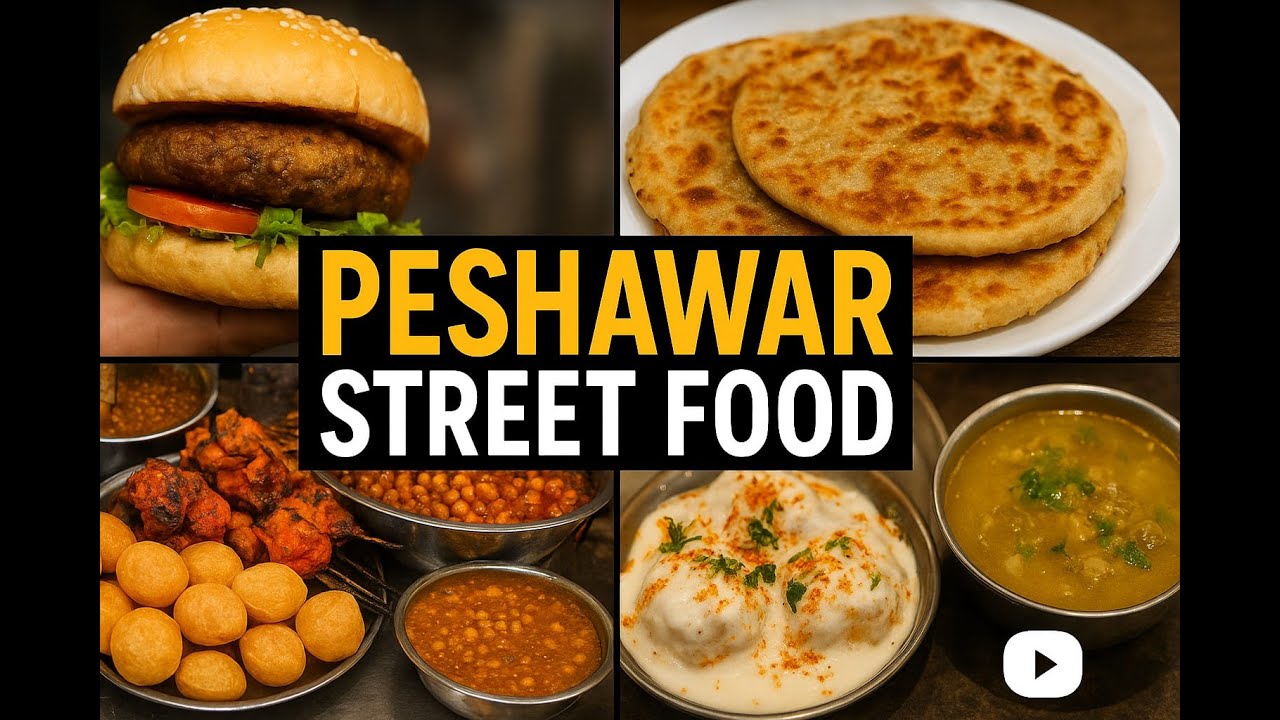 Peshawar Street Food Heaven | Anda Shami Burger, Dahi Bhallay, BBQ