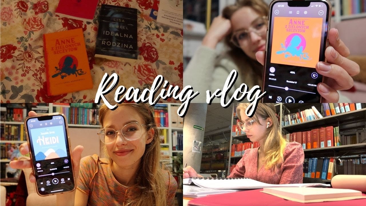 Bookbeat, Anne z Zielonych Szczytów i Heidi! 📚🥰 READING VLOG
