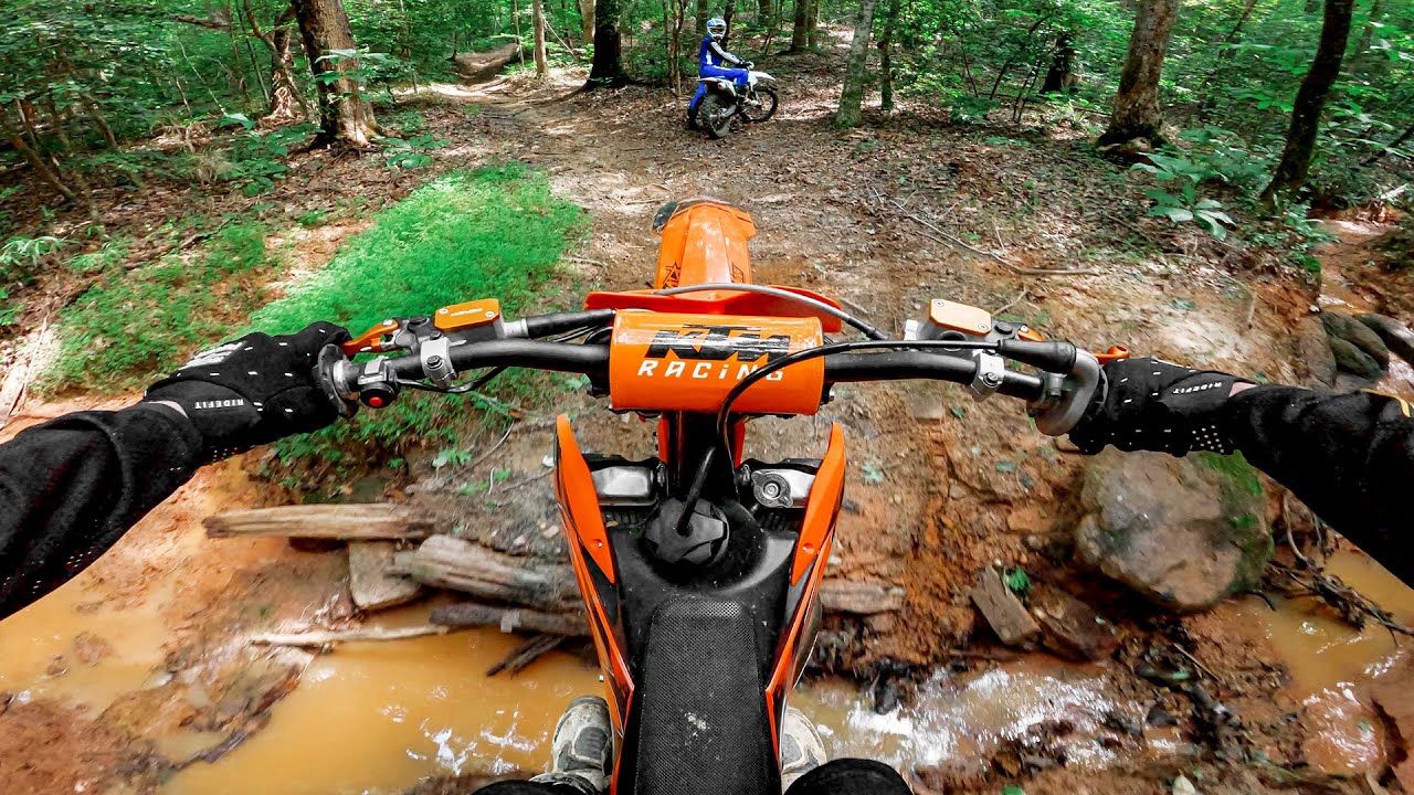 Enduro Exploring on KTM 150