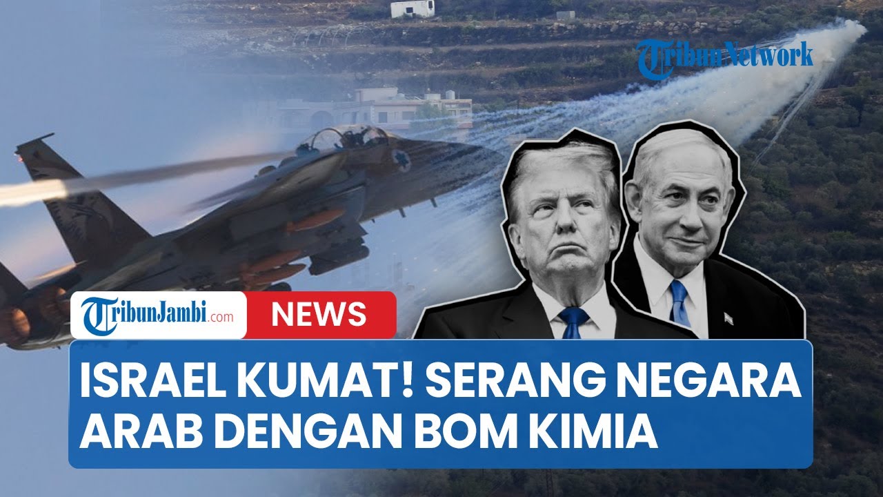 Israel Kumat Lagi! Serang Negara Arab Bom Pestisida Berbahaya