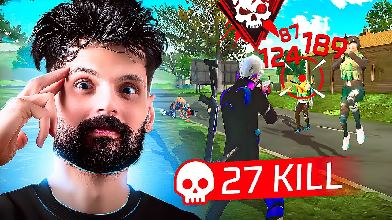 «27 Kill Solo vs Squad 😱 Сильнейший Boya в истории Free Fire!»