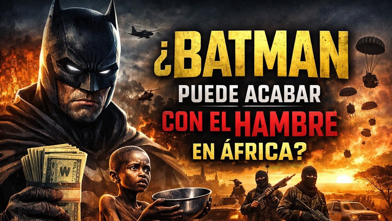 ¿Podría Batman acabar con el hambre en África?