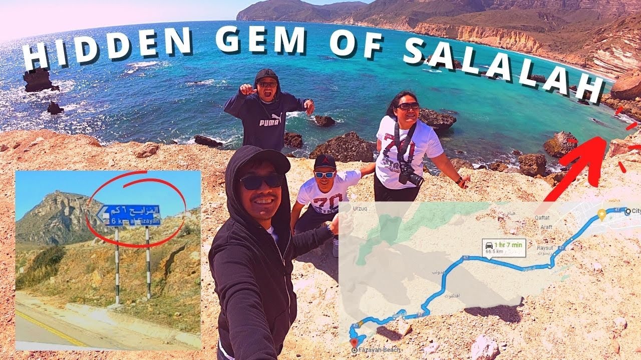 𝗙𝗲𝘇𝗮𝘆𝗮𝗵 𝗕𝗲𝗮𝗰𝗵, 𝗦𝗮𝗹𝗮𝗹𝗮𝗵 𝗢𝗺𝗮𝗻 | Scenic Drive | Road to Secret Beach | Offroad Track to Al Fazayah