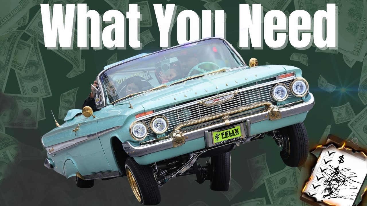 Top 3 Things You Need For Your First Lowrider Build #lowrider #carbuild