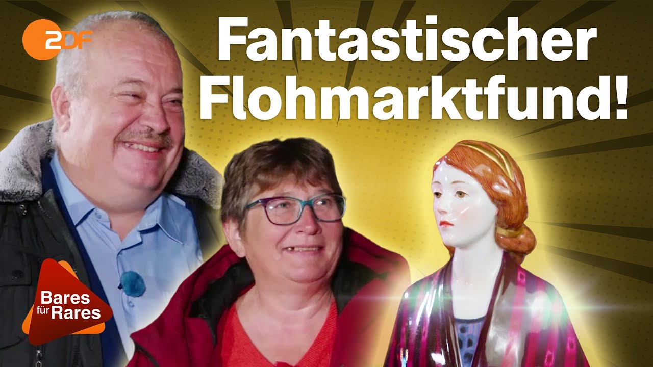 Premium Porzellan: Meissener Jugendstil-Figur begeistert trotz Macken | Bares für Rares XXL