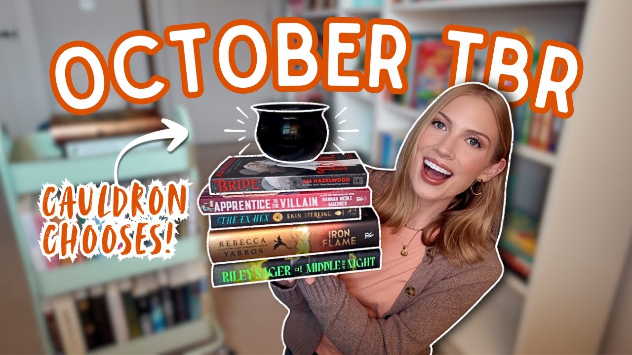 TBR *Cauldron* Chooses My October Reads! 🎃🍁📙 (October 2024 TBR)