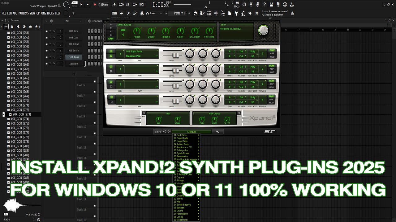 INSTALL XPAND!2 2025 UPDATE FOR WINDOWS