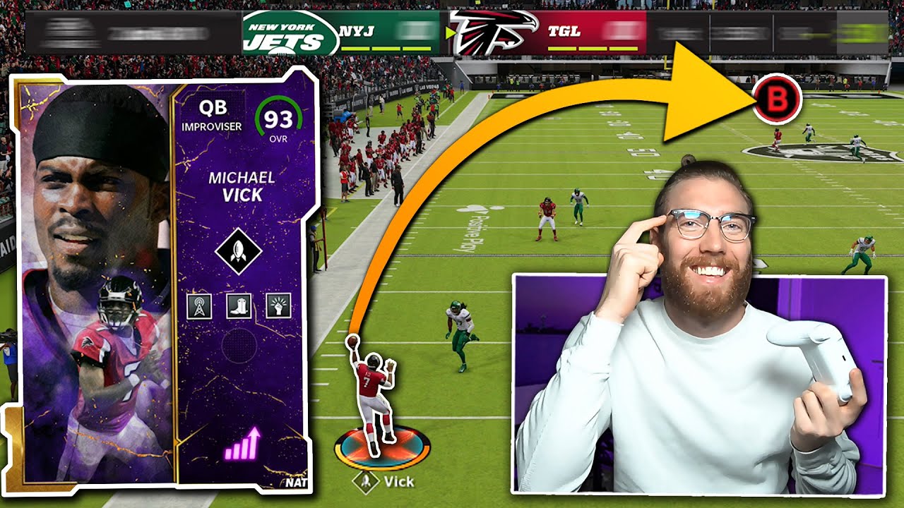 I GLITCHED Mike Vick to make this throw -- Inside The Mind [Madden 22 Ultimate Team Gameplay]