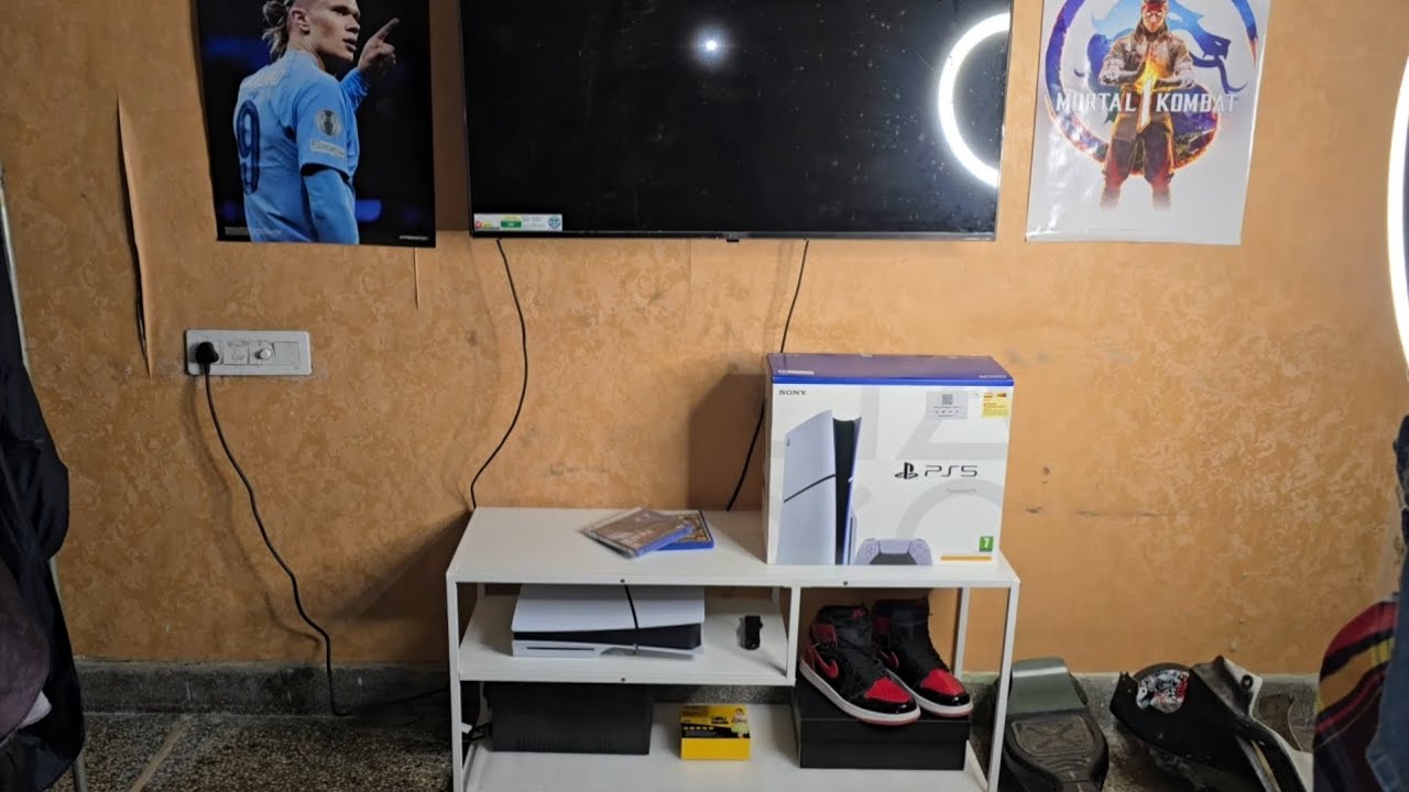 Ps5 PlayStation console setup ( Shubu Gamer ) 