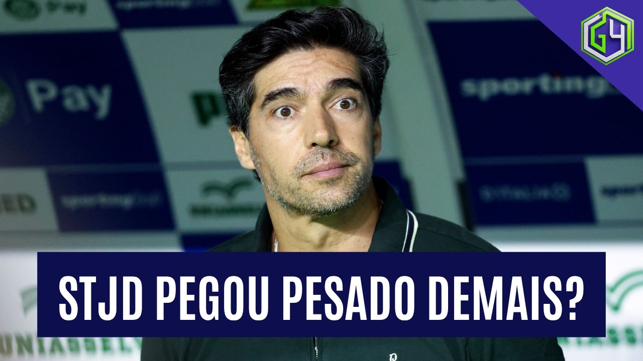 STJD PEGA PESADO E  DEIXA ABEL FERREIRA SUSPENSO! G4 COMENTA