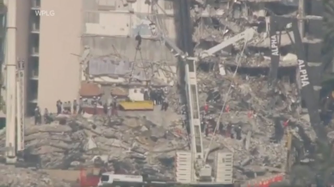 Surfside building collapse: Death toll rises to 11 as search & rescue efforts continue | 150 missing