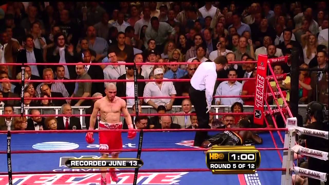 2009 06 13 Miguel &Aacute;ngel Cotto vs Joshua Clottey HDTV Отличный бой !!!
