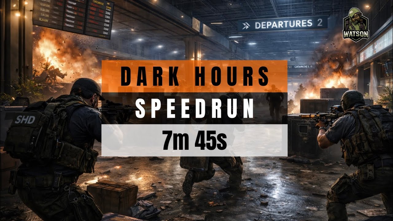 Dark Hours Raid - Speedrun - PS5 - 7m 45s #tomclancysthedivision2 