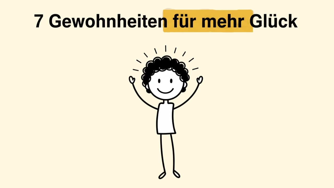 Die glücklichsten Menschen tun jeden Tag diese 7 kleinen Gewohnheiten