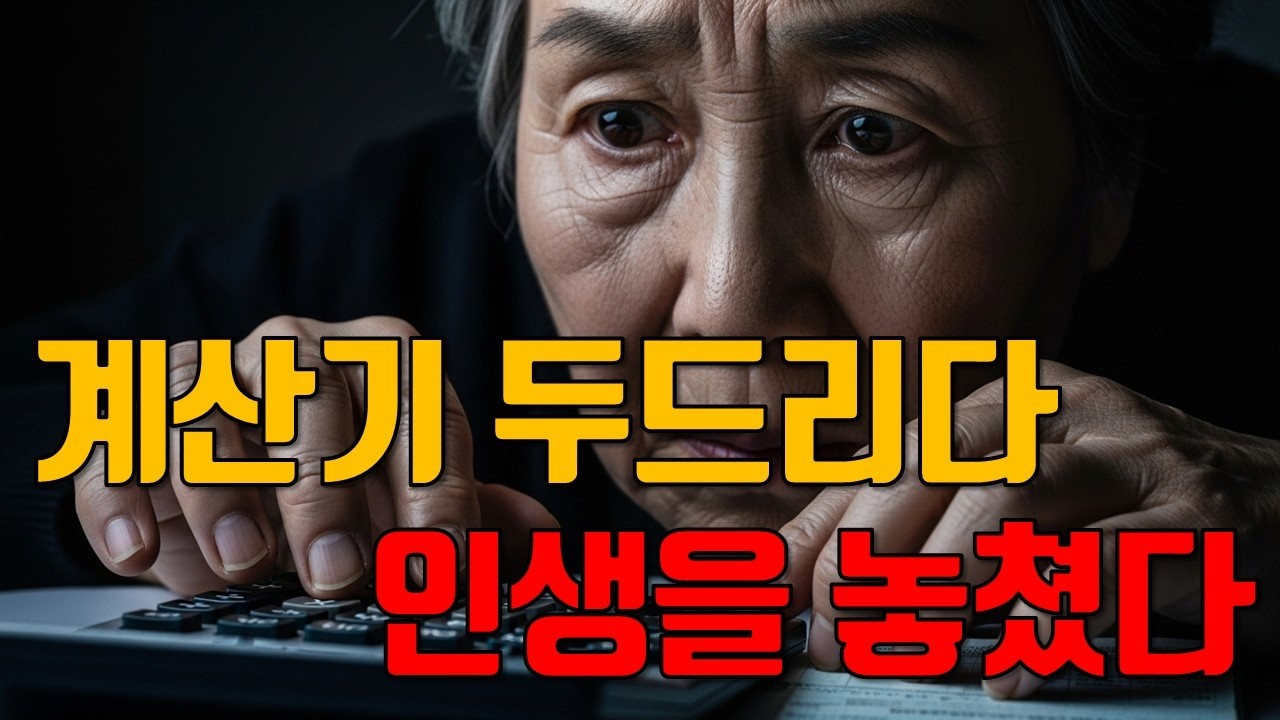 매일 밤 계산기만 두드리다 깨달은 것 | 70대 투병 환자의 반전 이야기