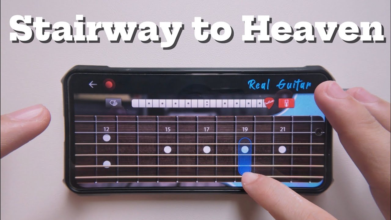 Stairway to Heaven solo played on phone