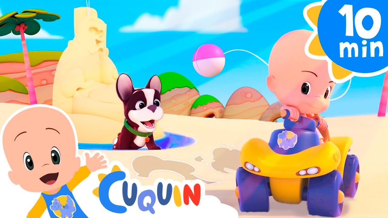 Ding Dong Bell, A Castle on the Beach | Cleo & Cuquin | Kids