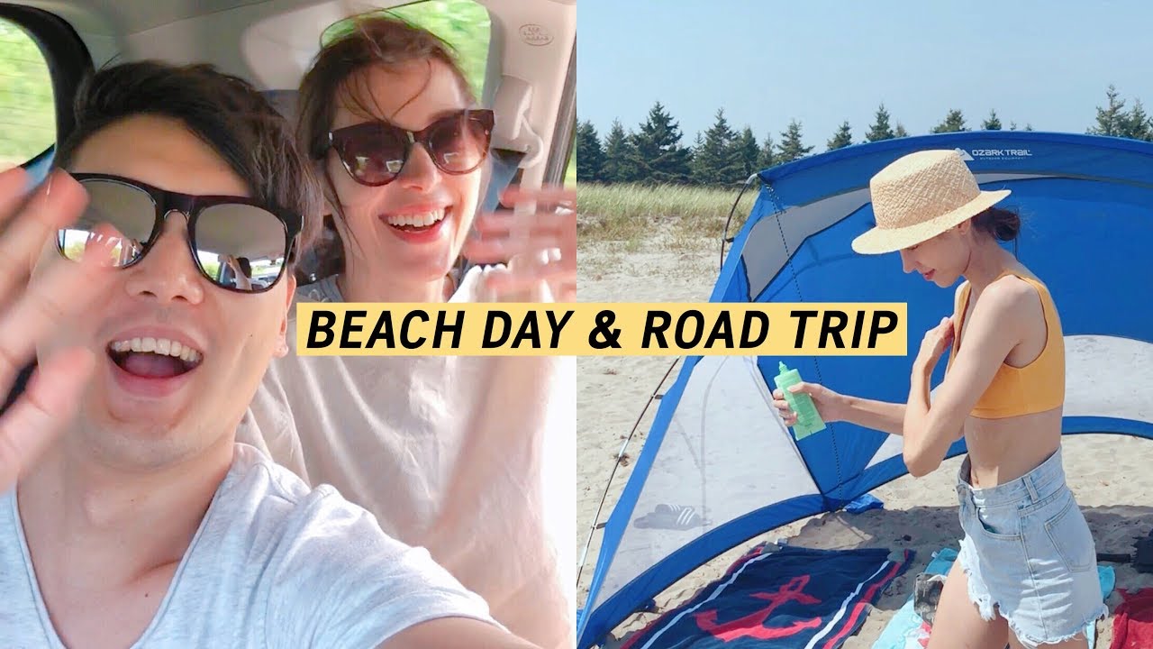BEACH DAY & Road Trip | Canada VLOG 🏖 국제커플 일상! 이번엔 캐나다 해변과 맛집!