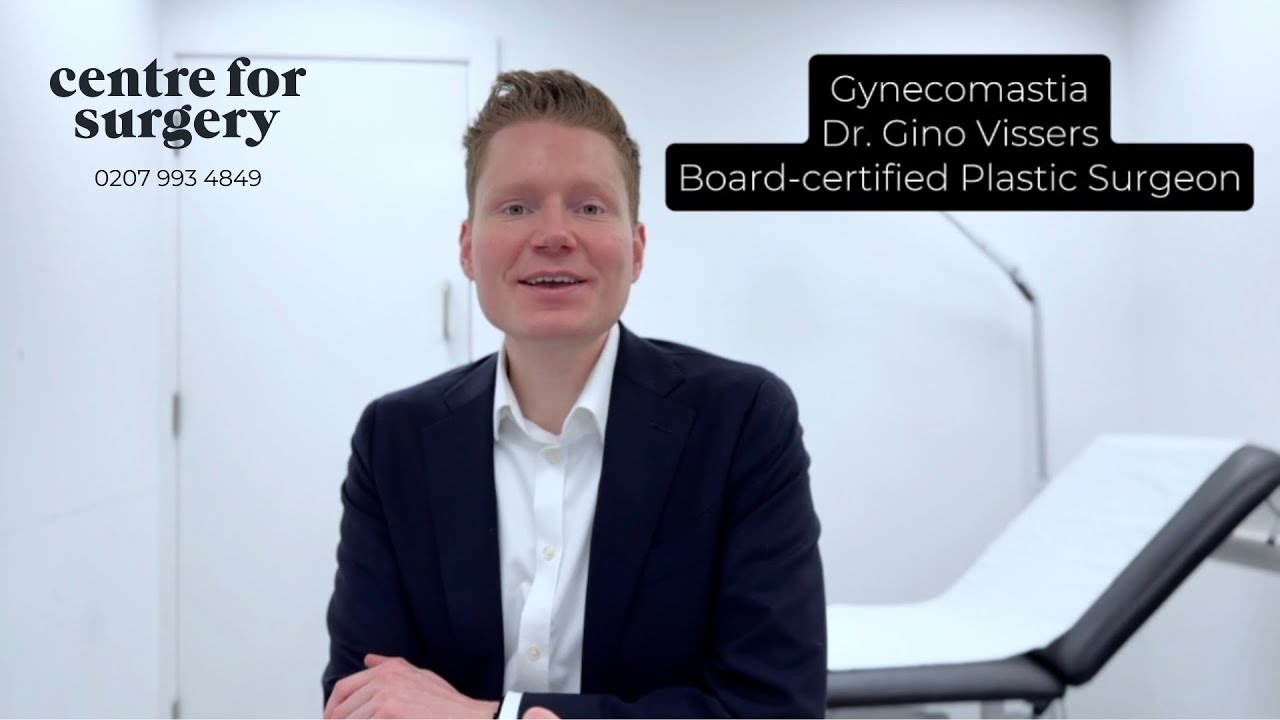 Gynecomastia FAQs with Dr. Gino Vissers | Centre for Surgery | London | UK