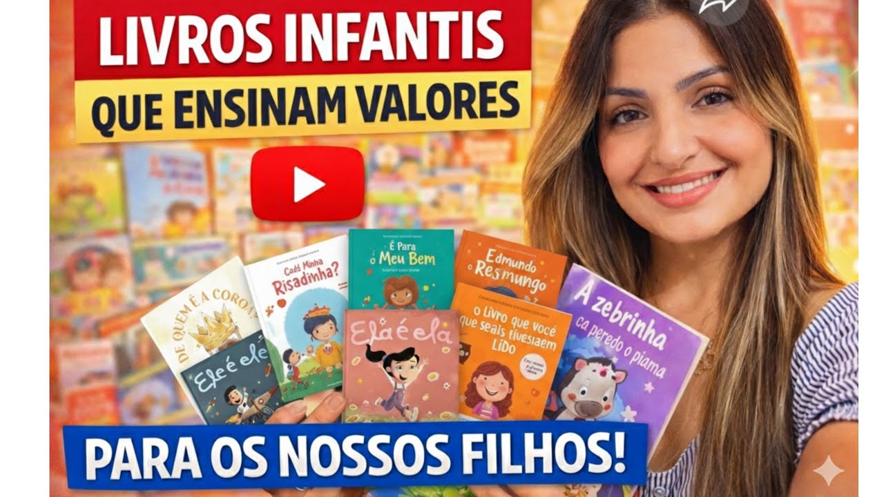 Livros infantis que ensinam valores