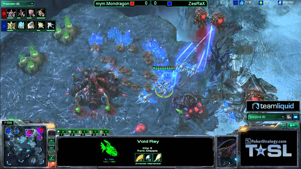 Game 1 - MYM.Mondragon vs ZeeRaX - TSL3 Ro32 Match 15